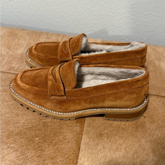 Jimmy Choo Deanna Suede Loafers - Picture 2 of 8